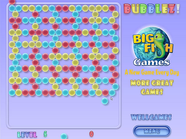 wellgames bubblez free game